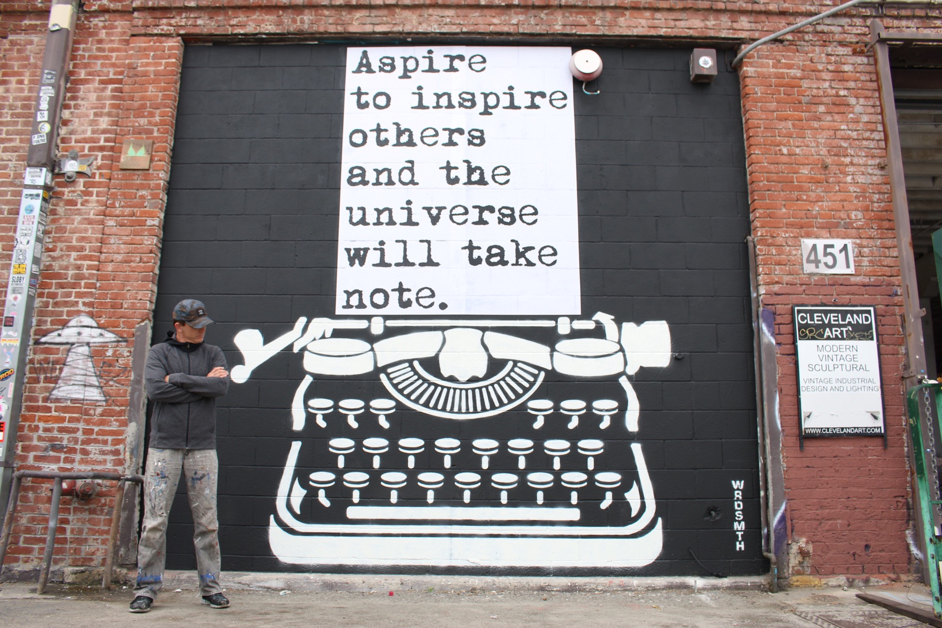 WRDSMTH: A Conversation With The Street Art Scribe