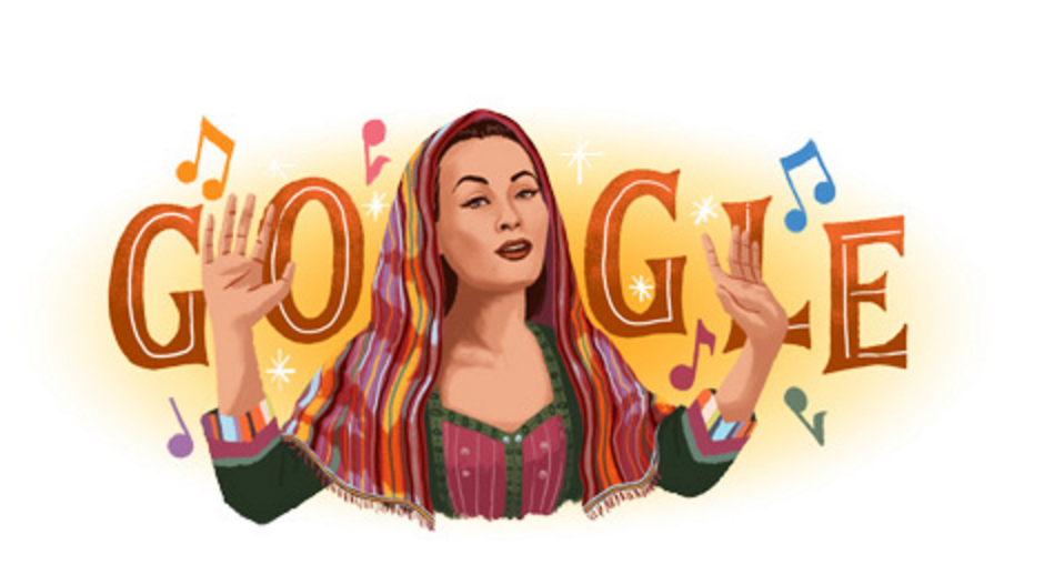 Yma Súmac: Google Doodle Pays Tribute to Late Peruvian Songbird