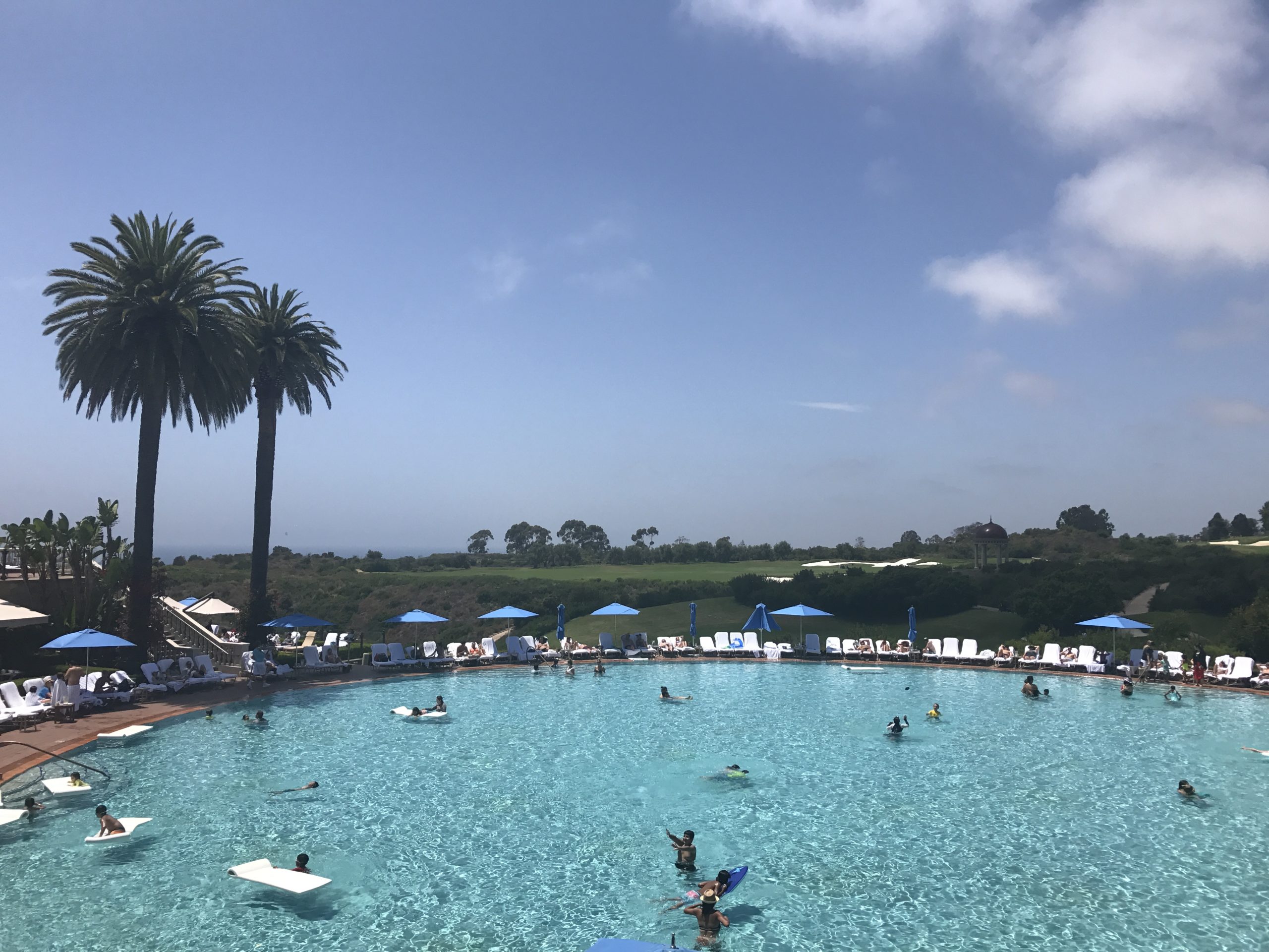 Pelican Hill on a Summer Sunday